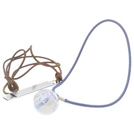 LOUIS VUITTON CUP Whistle Compass Necklace Pendant 2set LV Auth 22136 Silvery