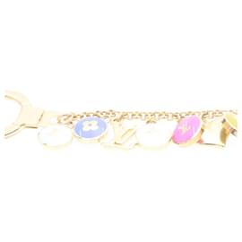 Louis Vuitton-LOUIS VUITTON Porte Cles Cianne Pastilles Bag Charm Chain M65386 LV Auth yk1944-Multicor