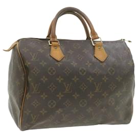 Louis Vuitton-Louis Vuitton Monogram Speedy 30 Sac à main M41526 LV Auth se069-Autre