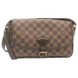 Louis Vuitton-LOUIS VUITTON Damier Ebene Sologne Shoulder Bag N48079 LV Auth 23261-Other
