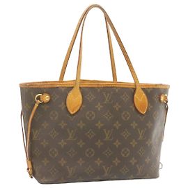 LOUIS VUITTON Monogramm Neverfull PM Einkaufstasche M.41245 LV Auth 22939 Andere