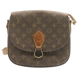 Louis Vuitton-LOUIS VUITTON Monogramm Saint Cloud GM Umhängetasche M.51242 LV Auth ti502-Monogramm