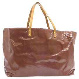 LOUIS VUITTON Monogramm Vernis Reade GM Tote Bag Lila M91085 LV Auth 22559 Lila