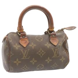 Louis Vuitton-LOUIS VUITTON Monogramm Mini Speedy Handtasche M.41534 LV Auth 23579-Andere
