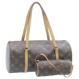 Louis Vuitton Monogram Papillon 30 Bolsa de mão M51386 LV Auth q039 Outro