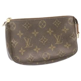 Louis Vuitton-LOUIS VUITTON Monograma Balde Bolsa Acessório LV Auth 23597-Outro
