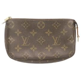 Louis Vuitton-LOUIS VUITTON Monograma Balde Bolsa Acessório LV Auth 23597-Outro