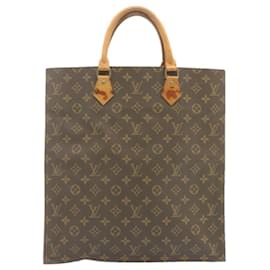 Louis Vuitton-Bolso de mano Sac Plat con monograma M de LOUIS VUITTON51140 LV Auth ki851-Otro