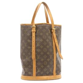 Louis Vuitton-LOUIS VUITTON Monogram Bucket GM Shoulder Bag M42236 LV Auth 22801-Other