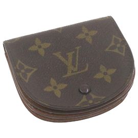 LOUIS VUITTON Monograma Porta Monnaie Gousset Bolsa Moeda M61970 LV Auth th1344 Outro