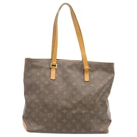 Louis Vuitton-LOUIS VUITTON Monogram Cabas Mezzo Tote Bag M51151 LV Auth 23738-Other