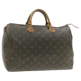 Louis Vuitton-Louis Vuitton Monogram Speedy 35 Hand Bag M41524 LV Auth 21858-Other