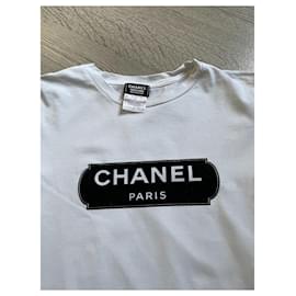 Chanel-CHANEL weißes T-Shirt-Weiß