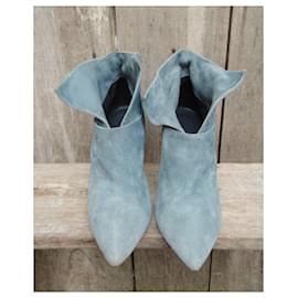 Autre Marque-Manila Grace p ankle boots 40-Light blue
