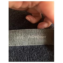 Yves Saint Laurent-Yves Saint Laurent belt-Grey