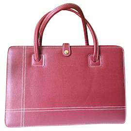 Pierre Balmain Handbags Dark red