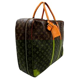 Louis Vuitton-Louis Vuitton Brown Monogram Sirius 50-Brown