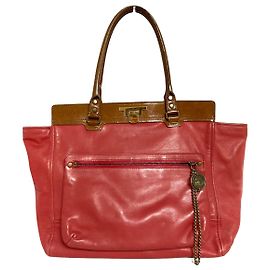 Bolso de hombro Lanvin Roja
