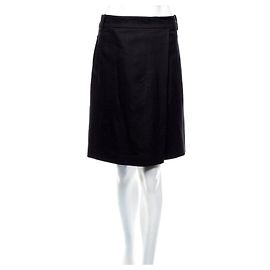 Gucci Wool and Cashmere Mini Black Skirt Black