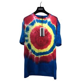 Camiseta Versace Tie Dye de algodão Multicor