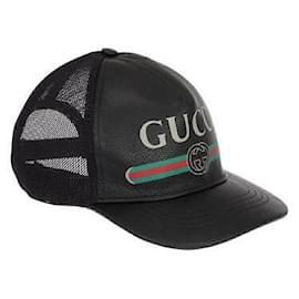 Gucci-Sombreros gorros-Negro