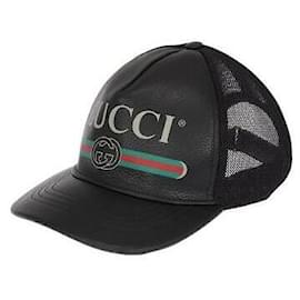 Gucci-Chapéus Gorros-Preto