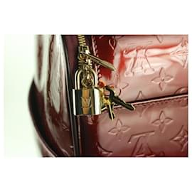 Louis Vuitton-Rouge Fauviste Monogram Vernis Pegase 45 Rolling Luggage-Other