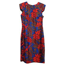 Abito Milly in seta multicolore Multicolore