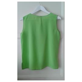 Autre Marque-100% natural silk-Green,Light green