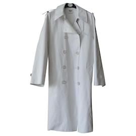 Hermès-Coats, Outerwear-White