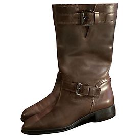 Tod's Sublime Biker Alto Tods Boots Dark brown