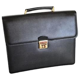 Lancel-Saddlebags-Black