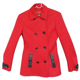 Tamanho de jaqueta Dolce & Gabbana 38 Vermelho