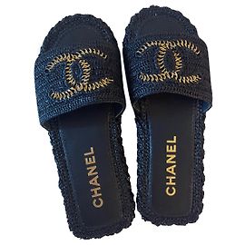 Chanel sandali Nero