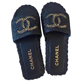 Chanel-Sandales-Noir