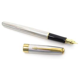 Autre Marque PLUMA DE PLUMAS PARKER SONNET PLATA 1999 oro 18PLUMA FUENTE K ECRIN Plata