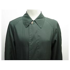 Hermès-NEW HERMES JACKET GIACCA IMPERMEABILE S 46 GIACCA TRENCH NEW VERDE-Verde