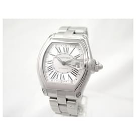 Cartier-CARTIER ROADSTER GT W WATCH62032x6 2722 42 MM AUTOMATIC STEEL WATCH-Silvery