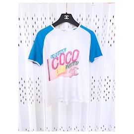Chanel-T-shirt da pista de decolagem 'Cuba Libre'-Multicor