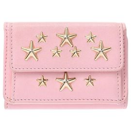 Billetera de Jimmy Choo Rosa
