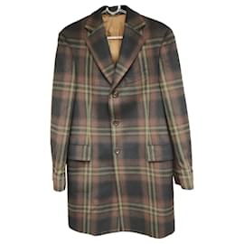 Burberry-Burberry London coat size 48-Dark brown