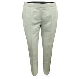 Calvin Klein Calça prateada Prata Metálico