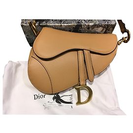 Borsa Dior Saddle in Pelle Cognac Cognac