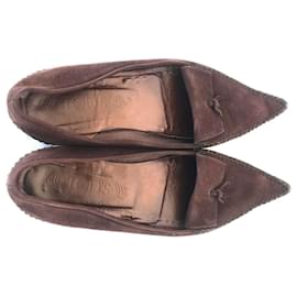 Tod's-Zapatillas de ballet-Castaño
