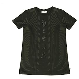 Philipp Plein-Camiseta de algodão com logotipo Philipp Plein Junior preto cinza para meninos ou meninas 14 -15-Preto,Cinza