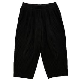 Issey Miyake Pantaloni neri Homme Plissé Nero