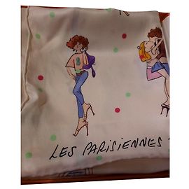 Hermès CARRE LES PARISIENNES DE KIRIAZ Weiß