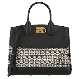Salvatore Ferragamo Cabas Studio Gacini Monogram Multicolore