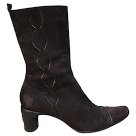 Costume National-Costume National boots-Dark brown