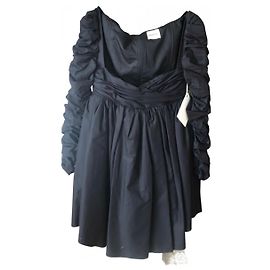 Autre Marque Top Khaite Negro de Algodón Negro